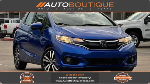 Blue 2020 Honda Fit EX for sale in Alvin, TX