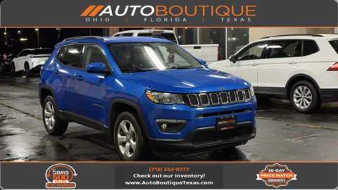 Blue 2018 Jeep Compass Latitude for sale in Alvin, TX