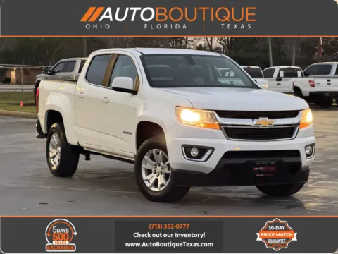 White 2017 Chevrolet Colorado 2WD LT for sale in Alvin, TX