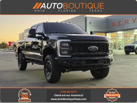 Black 2023 Ford Super Duty F-350 SRW LARIAT for sale in Alvin, TX