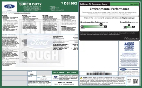 Photos of 2023 Ford Super Duty F-350 SRW LARIAT for sale in Alvin, TX at Auto Boutique Texas