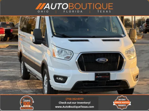 White 2021 Ford Transit Passenger Wagon XLT for sale in Alvin, TX