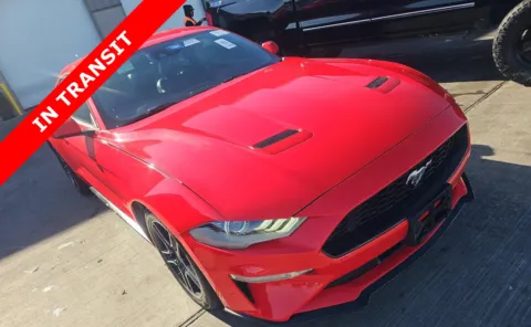 Red 2021 Ford Mustang EcoBoost Premium for sale in Alvin, TX