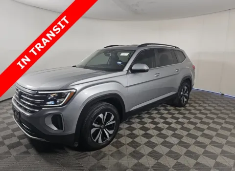 Silver 2024 Volkswagen Atlas 2.0T SE for sale in Alvin, TX