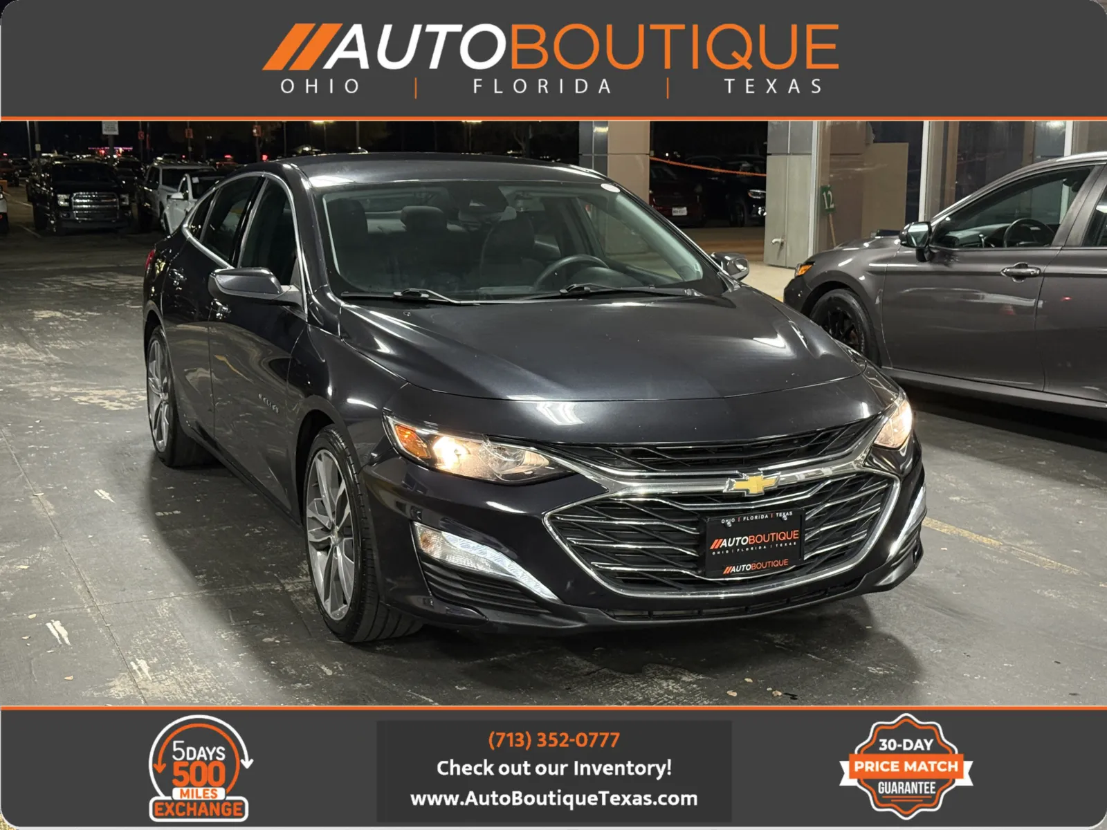 Gray 2023 Chevrolet Malibu LT for sale in Alvin, TX