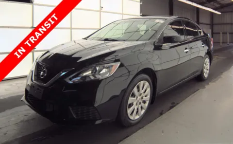 Black 2019 Nissan Sentra S for sale in Alvin, TX