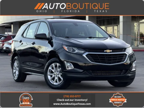 Black 2019 Chevrolet Equinox LS for sale in Alvin, TX