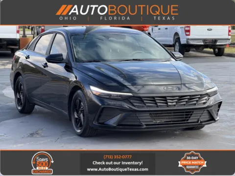 Black 2024 Hyundai Elantra SE for sale in Alvin, TX