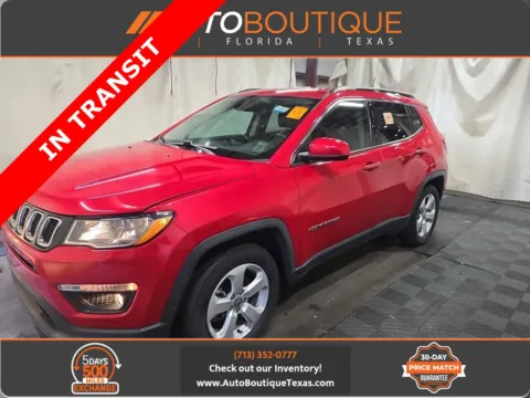 Red 2019 Jeep Compass Latitude for sale in Alvin, TX