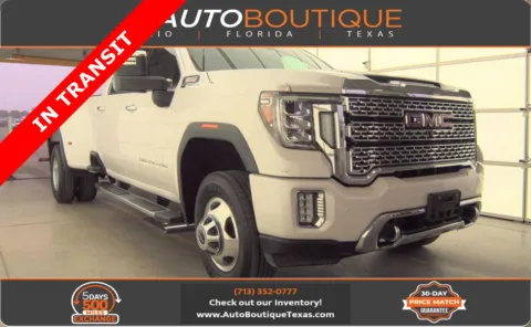 White 2021 GMC Sierra 3500HD Denali for sale in Alvin, TX