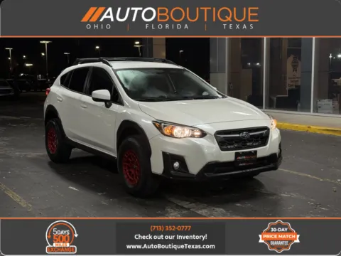White 2019 Subaru Crosstrek Premium for sale in Alvin, TX