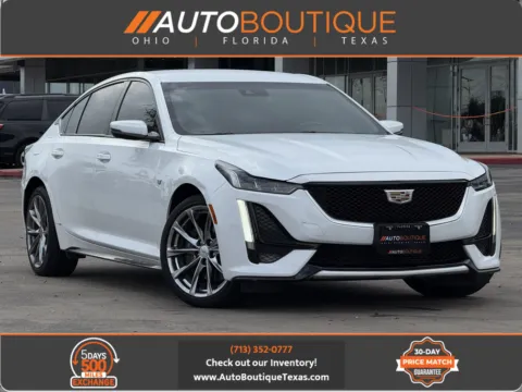 White 2020 Cadillac CT5 Sport for sale in Alvin, TX