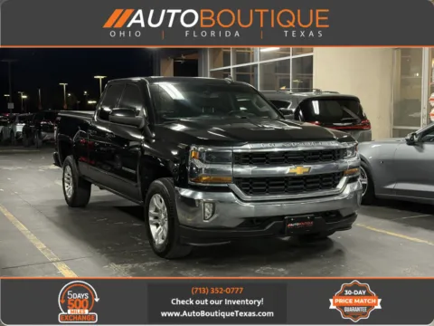 Black 2018 Chevrolet Silverado 1500 LT for sale in Alvin, TX