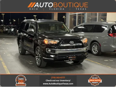 Black 2016 Toyota 4Runner Limited for sale in Alvin, TX