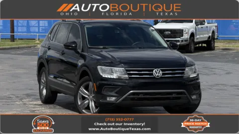 Black 2021 Volkswagen Tiguan SEL for sale in Alvin, TX
