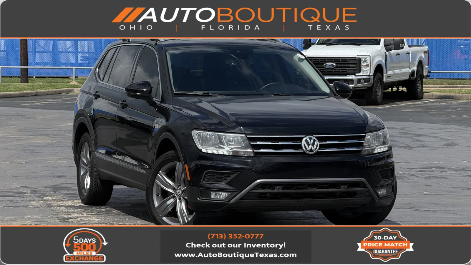 Black 2021 Volkswagen Tiguan SEL for sale in Alvin, TX