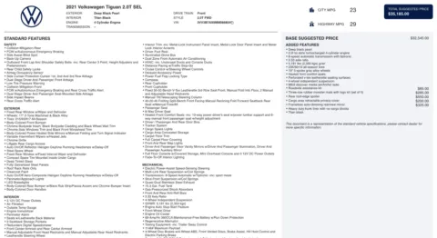 Photos of 2021 Volkswagen Tiguan SEL for sale in Alvin, TX at Auto Boutique Texas