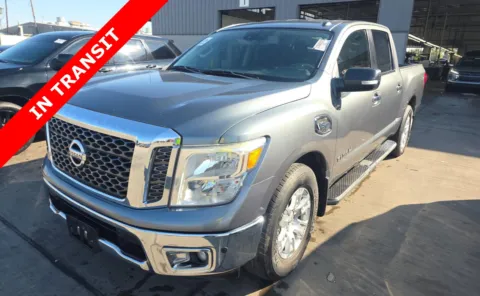 Gray 2017 Nissan Titan SV for sale in Alvin, TX