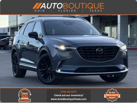 Gray 2021 Mazda CX-9 Carbon Edition for sale in Alvin, TX