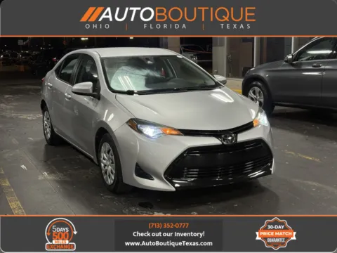 Silver 2018 Toyota Corolla LE for sale in Alvin, TX