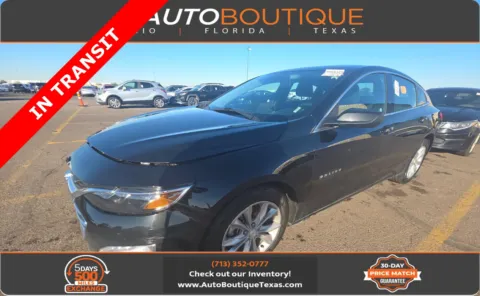 Black 2023 Chevrolet Malibu LT for sale in Alvin, TX