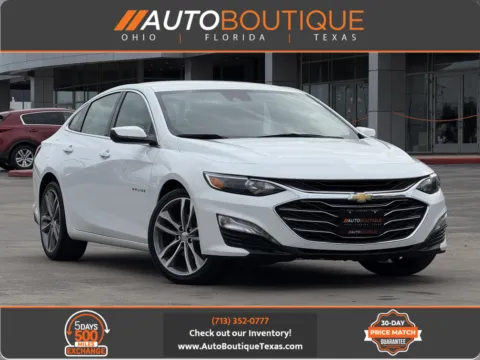 White 2023 Chevrolet Malibu LT for sale in Alvin, TX