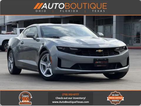 Gray 2023 Chevrolet Camaro 1LT for sale in Alvin, TX
