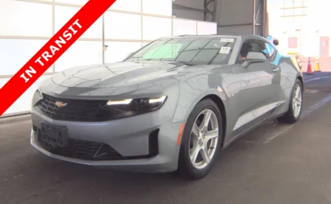 Gray 2023 Chevrolet Camaro 1LT for sale in Alvin, TX