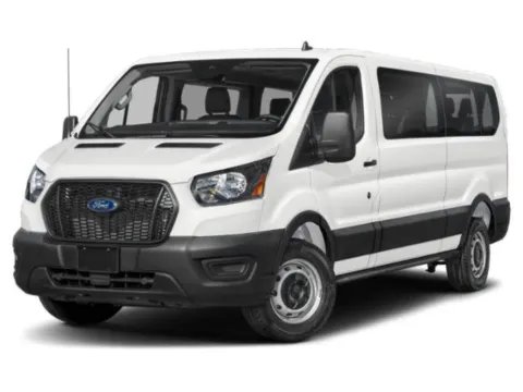 White 2023 Ford Transit Passenger Wagon XLT for sale in Alvin, TX