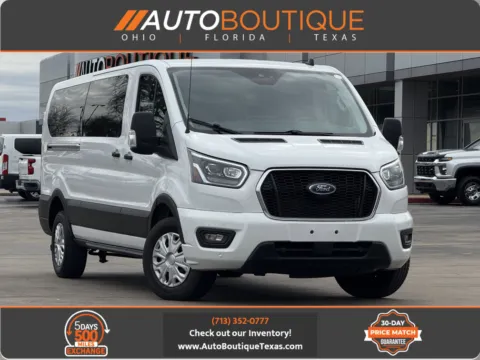 White 2023 Ford Transit Passenger Wagon XLT for sale in Alvin, TX