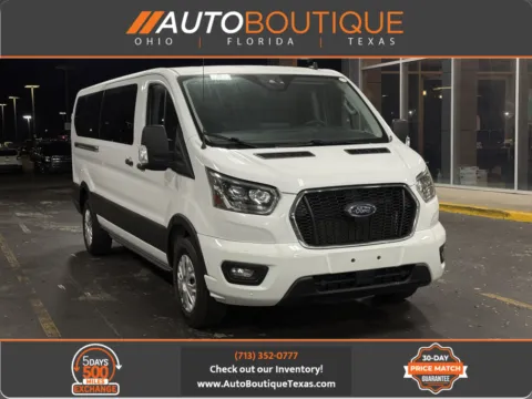 White 2023 Ford Transit Passenger Wagon XLT for sale in Alvin, TX