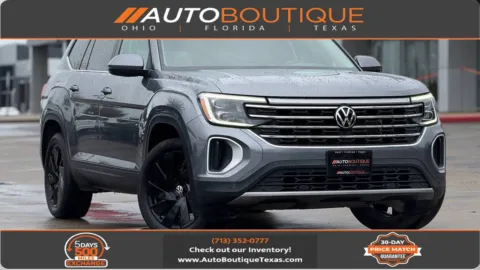 Gray 2024 Volkswagen Atlas 2.0T SE w Technology for sale in Alvin, TX