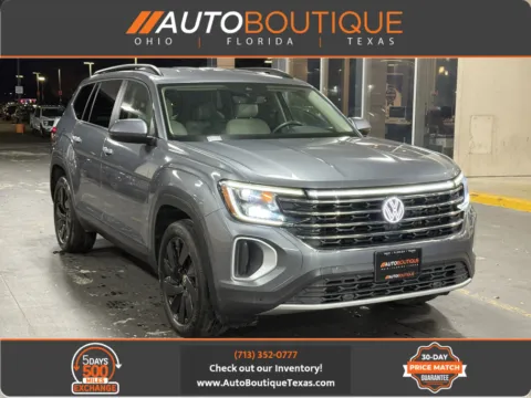 Gray 2024 Volkswagen Atlas 2.0T SE w Technology for sale in Alvin, TX