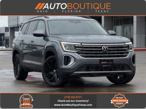 Gray 2024 Volkswagen Atlas 2.0T SE w Technology for sale in Alvin, TX