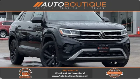 Black 2021 Volkswagen Atlas Cross Sport 2.0T SE w Technology for sale in Alvin, TX