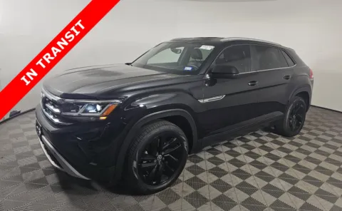 Black 2021 Volkswagen Atlas Cross Sport 2.0T SE w Technology for sale in Alvin, TX