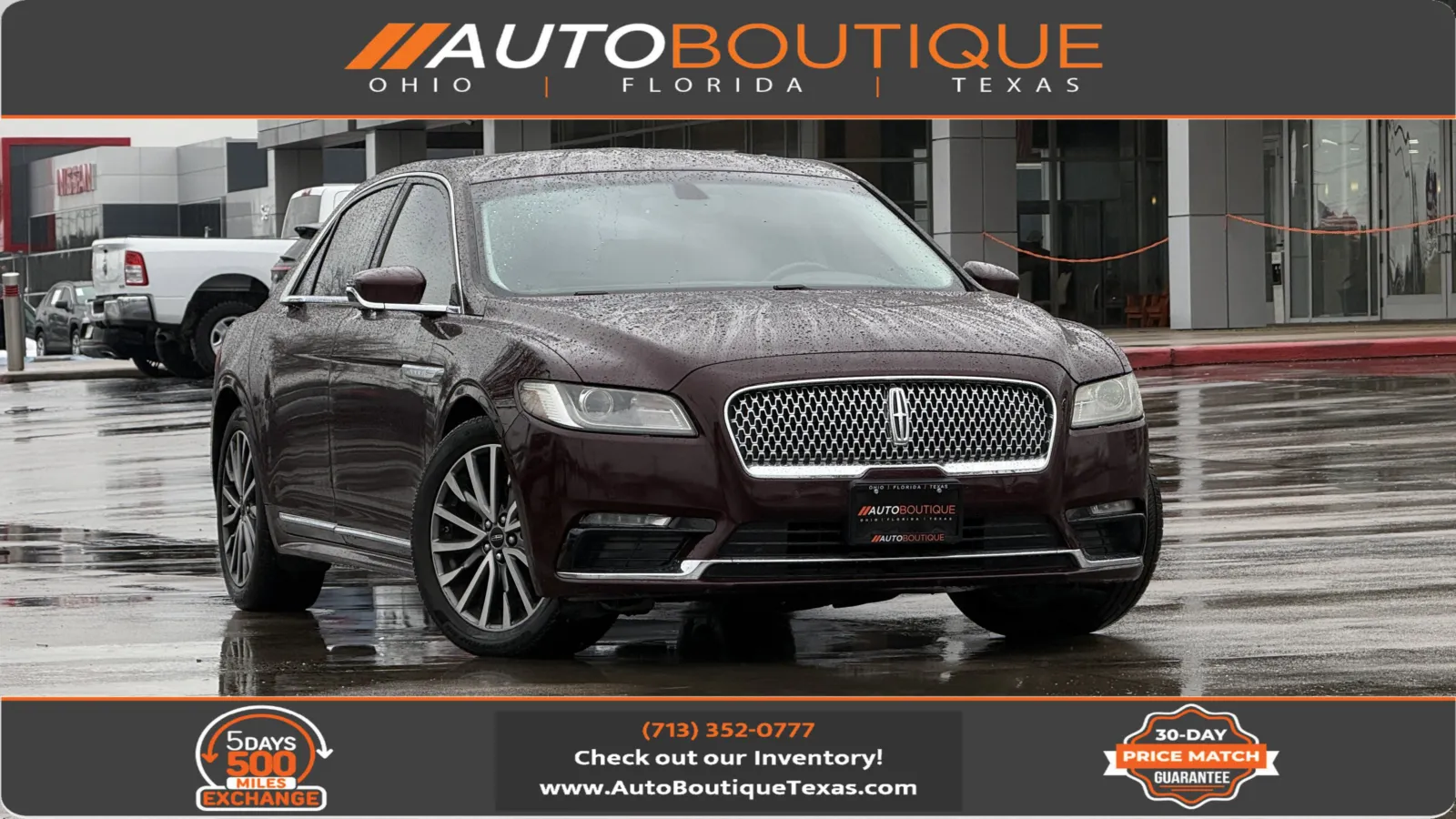 2017 Lincoln Continental Select for sale in Alvin, TX