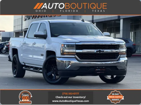 White 2018 CHEVROLET SILVERADO LT for sale in Alvin, TX