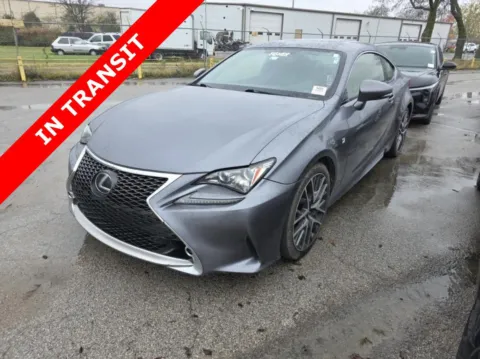 Gray 2017 Lexus RC 350 F Sport for sale in Alvin, TX