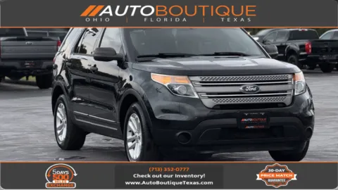 Black 2015 Ford Explorer for sale in Alvin, TX
