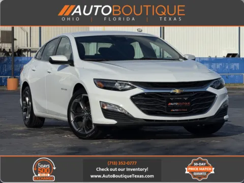 White 2023 Chevrolet Malibu LT for sale in Alvin, TX