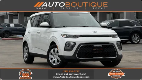 White 2020 Kia Soul LX for sale in Alvin, TX