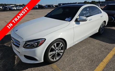 White 2017 Mercedes-Benz C-Class C 300 for sale in Alvin, TX