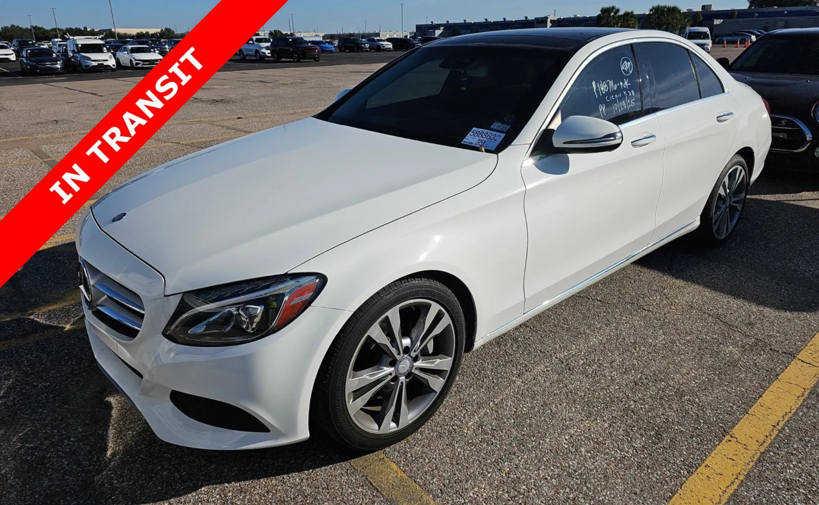 White 2017 Mercedes-Benz C-Class C 300 for sale in Alvin, TX