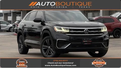 Black 2022 Volkswagen Atlas Cross Sport 3.6L V6 SEL R-Line for sale in Alvin, TX