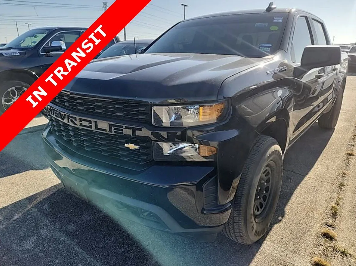 Black 2020 Chevrolet Silverado 1500 Custom for sale in Alvin, TX