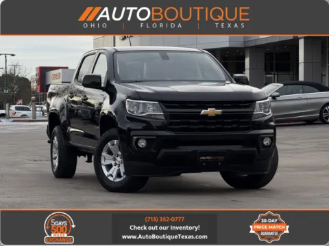 Black 2022 Chevrolet Colorado 2WD LT for sale in Alvin, TX
