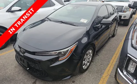 Black 2021 Toyota Corolla LE for sale in Alvin, TX