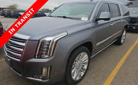 Gray 2019 Cadillac Escalade ESV Platinum for sale in Alvin, TX