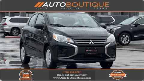 Black 2021 Mitsubishi Mirage Carbonite Edition for sale in Alvin, TX